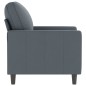 vidaXL Sessel Dunkelgrau 60 cm Samt vidaXL Sessel Dunkelgrau 60 cm Samt