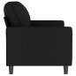 vidaXL 2-Sitzer-Sofa Schwarz 140 cm Samt vidaXL 2-Sitzer-Sofa Schwarz 140 cm Samt