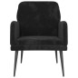 vidaXL Sessel Schwarz 62x79x79 cm Samt vidaXL Sessel Schwarz 62x79x79 cm Samt