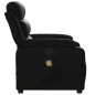 vidaXL Massagesessel Schwarz Kunstleder vidaXL Massagesessel Schwarz Kunstleder