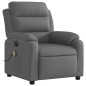 vidaXL Massagesessel Elektrisch Dunkelgrau Stoff vidaXL Massagesessel Elektrisch Dunkelgrau Stoff