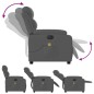vidaXL Massagesessel Elektrisch Dunkelgrau Stoff vidaXL Massagesessel Elektrisch Dunkelgrau Stoff