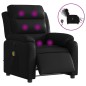 vidaXL Massagesessel Elektrisch Schwarz Kunstleder vidaXL Massagesessel Elektrisch Schwarz Kunstleder