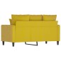 vidaXL 2-Sitzer-Sofa Gelb 120 cm Samt vidaXL 2-Sitzer-Sofa Gelb 120 cm Samt