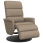 vidaXL Relaxsessel mit Fußteil Cappuccino-Braun Kunstleder vidaXL Relaxsessel mit Fußteil Cappuccino-Braun Kunstleder