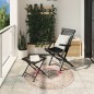 vidaXL Teppich ARBIZU Indoor und Outdoor Vintage-Design Ø 120 cm vidaXL Teppich ARBIZU Indoor und Outdoor Vintage-Design Ø 120 cm