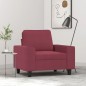 vidaXL Sessel Weinrot 60 cm Stoff vidaXL Sessel Weinrot 60 cm Stoff