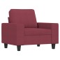 vidaXL Sessel Weinrot 60 cm Stoff vidaXL Sessel Weinrot 60 cm Stoff