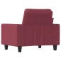 vidaXL Sessel Weinrot 60 cm Stoff vidaXL Sessel Weinrot 60 cm Stoff