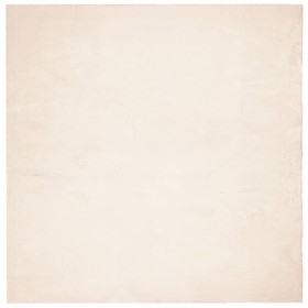 vidaXL Teppich HUARTE Kurzflor Weich und Waschbar Beige 120x120 cm