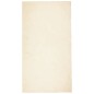 vidaXL Teppich HUARTE Kurzflor Weich und Waschbar Creme 60x110 cm vidaXL Teppich HUARTE Kurzflor Weich und Waschbar Creme 60x110 cm