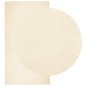 vidaXL Teppich HUARTE Kurzflor Weich und Waschbar Creme 60x110 cm vidaXL Teppich HUARTE Kurzflor Weich und Waschbar Creme 60x110 cm