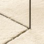 vidaXL Teppich HUARTE Kurzflor Weich und Waschbar Creme 140x200 cm vidaXL Teppich HUARTE Kurzflor Weich und Waschbar Creme 140x200 cm