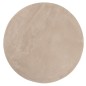 vidaXL Teppich HUARTE Kurzflor Weich und Waschbar Sandfarben Ø 100 cm vidaXL Teppich HUARTE Kurzflor Weich und Waschbar Sandfarben Ø 100 cm