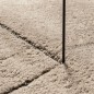 vidaXL Teppich HUARTE Kurzflor Weich und Waschbar Sandfarben Ø 100 cm vidaXL Teppich HUARTE Kurzflor Weich und Waschbar Sandfarben Ø 100 cm