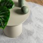 vidaXL Teppich HUARTE Kurzflor Weich und Waschbar Grau Ø 160 cm vidaXL Teppich HUARTE Kurzflor Weich und Waschbar Grau Ø 160 cm