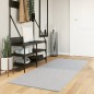 vidaXL Teppich HUARTE Kurzflor Weich und Waschbar Grau 80x200 cm vidaXL Teppich HUARTE Kurzflor Weich und Waschbar Grau 80x200 cm