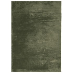 vidaXL Teppich HUARTE Kurzflor Weich und Waschbar Waldgrün 200x280 cm