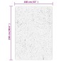 vidaXL Teppich HUARTE Kurzflor Weich und Waschbar Waldgrün 160x230 cm vidaXL Teppich HUARTE Kurzflor Weich und Waschbar Waldgrün 160x230 cm