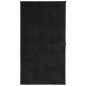 vidaXL Teppich HUARTE Kurzflor Weich und Waschbar Schwarz 80x150 cm vidaXL Teppich HUARTE Kurzflor Weich und Waschbar Schwarz 80x150 cm