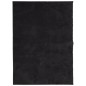 vidaXL Teppich HUARTE Kurzflor Weich und Waschbar Schwarz 120x170 cm vidaXL Teppich HUARTE Kurzflor Weich und Waschbar Schwarz 120x170 cm