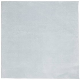 vidaXL Teppich HUARTE Kurzflor Weich und Waschbar Blau 160x160 cm