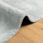 vidaXL Teppich HUARTE Kurzflor Weich und Waschbar Blau 200x200 cm vidaXL Teppich HUARTE Kurzflor Weich und Waschbar Blau 200x200 cm