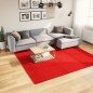 vidaXL Teppich HUARTE Kurzflor Weich und Waschbar Rot 240x240 cm vidaXL Teppich HUARTE Kurzflor Weich und Waschbar Rot 240x240 cm