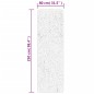 vidaXL Teppich HUARTE Kurzflor Weich und Waschbar Rot 80x250 cm vidaXL Teppich HUARTE Kurzflor Weich und Waschbar Rot 80x250 cm