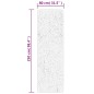 vidaXL Teppich HUARTE Kurzflor Weich und Waschbar Rot 80x250 cm vidaXL Teppich HUARTE Kurzflor Weich und Waschbar Rot 80x250 cm
