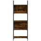 vidaXL Bücherregal 5 Böden Räuchereiche 60,5x24x166,5 cm Holzwerkstoff vidaXL Bücherregal 5 Böden Räuchereiche 60,5x24x166,5 cm Holzwerkstoff