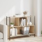 vidaXL Bücherregal Sonoma-Eiche 102x28x77,5 cm Holzwerkstoff vidaXL Bücherregal Sonoma-Eiche 102x28x77,5 cm Holzwerkstoff