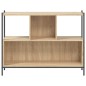 vidaXL Bücherregal Sonoma-Eiche 102x28x77,5 cm Holzwerkstoff vidaXL Bücherregal Sonoma-Eiche 102x28x77,5 cm Holzwerkstoff