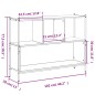 vidaXL Bücherregal Sonoma-Eiche 102x28x77,5 cm Holzwerkstoff vidaXL Bücherregal Sonoma-Eiche 102x28x77,5 cm Holzwerkstoff