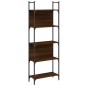 vidaXL Bücherregal 5 Böden Braun Eichen-Optik 60,5x24x166,5 cm vidaXL Bücherregal 5 Böden Braun Eichen-Optik 60,5x24x166,5 cm