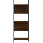 vidaXL Bücherregal 5 Böden Braun Eichen-Optik 60,5x24x166,5 cm vidaXL Bücherregal 5 Böden Braun Eichen-Optik 60,5x24x166,5 cm