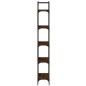 vidaXL Bücherregal 5 Böden Braun Eichen-Optik 60,5x24x166,5 cm vidaXL Bücherregal 5 Böden Braun Eichen-Optik 60,5x24x166,5 cm
