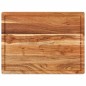 vidaXL Schneidebrett 50x38x2,5 cm Massivholz Akazie vidaXL Schneidebrett 50x38x2,5 cm Massivholz Akazie