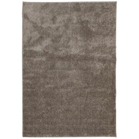 vidaXL Teppich ISTAN Hochflor Glänzend Grau 160x230 cm