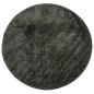vidaXL Teppich ISTAN Hochflor Glänzend Anthrazit Ø 100 cm vidaXL Teppich ISTAN Hochflor Glänzend Anthrazit Ø 100 cm