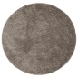 vidaXL Teppich ISTAN Hochflor Glänzend Grau Ø 160 cm vidaXL Teppich ISTAN Hochflor Glänzend Grau Ø 160 cm