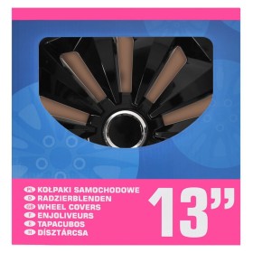 ProPlus Radzierblenden Fox 4 Stk. Schwarz 13"