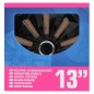 ProPlus Radzierblenden Fox 4 Stk. Schwarz 13" ProPlus Radzierblenden Fox 4 Stk. Schwarz 13"