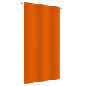 vidaXL Balkon-Sichtschutz Orange 120x240 cm Oxford-Gewebe