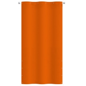 vidaXL Balkon-Sichtschutz Orange 120x240 cm Oxford-Gewebe