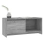 vidaXL TV-Schrank Grau Sonoma 90x35x40 cm Holzwerkstoff vidaXL TV-Schrank Grau Sonoma 90x35x40 cm Holzwerkstoff
