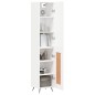 Highboard Weiß 34,5x34x180 cm Holzwerkstoff Highboard Weiß 34,5x34x180 cm Holzwerkstoff