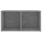 vidaXL TV-Schränke 2 Stk. Betongrau 72x35x36,5 cm Holzwerkstoff vidaXL TV-Schränke 2 Stk. Betongrau 72x35x36,5 cm Holzwerkstoff