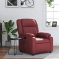 vidaXL Relaxsessel Weinrot Kunstleder vidaXL Relaxsessel Weinrot Kunstleder