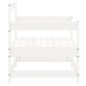 vidaXL Gartenstühle 2 Stk. Weiß Massivholz Kiefer vidaXL Gartenstühle 2 Stk. Weiß Massivholz Kiefer